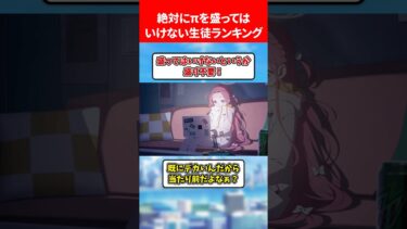 絶対にπを盛ってはいけないランキング #ブルアカ