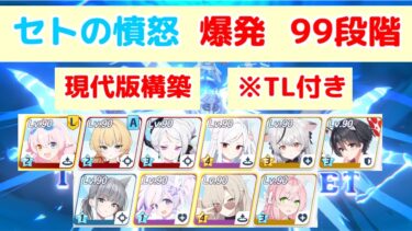 制約解除決戦 セトの憤怒 爆発(軽装備) 99段階 TL付き 【ブルアカ】
