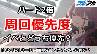 【ブルアカ】ハード2倍 周回優先度 イベントとどっち優先？ (2025/12/09版)【ブルーアーカイブ】
