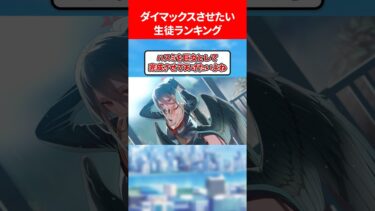 ダイマックスさせたい生徒ランキング #ブルアカ #ブルーアーカイブ