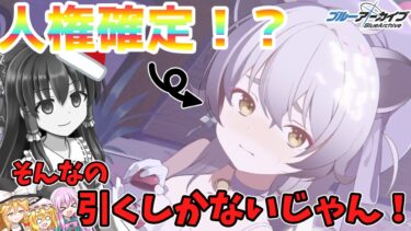 【ゆっくり実況】クリスマスだし早めに出てくれるのでは？(撮影時はクリスマス当日でした)【ブルアカ】