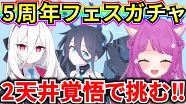 【ブルアカ】5周年フェスガチャ 臨戦アリス&ケイ 2天井覚悟だあああ🔥 性能もじっくり見ます👀【BlueArchive】【ブルーアーカイブ】