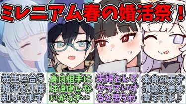 【ブルアカ】【SS】孫の顔を見たいと連絡があったので、婚活に参加したら生徒しかいない世界線に対する反応集
