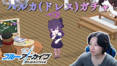 【ブルアカ】ドレスハルカァァァアア！！！！【実況】