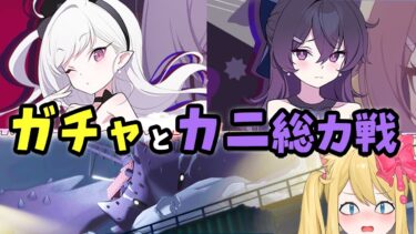 【ブルアカ】ドレスムツキとドレスハルカガチャとドラム缶ガニ総力戦【ブルーアーカイブ/블루 아카이브】