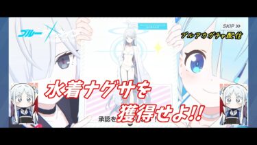 【ブルアカ】ガチャに挑戦！（水着ナグサ）＋雑談【ライブ配信】