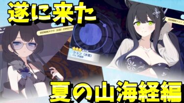 【淡きこと水のごとし】　～ブルアカ生徒募集配信～　キサキ(水着)＆シュン(水着)編　【夏中に能く身を成すを】