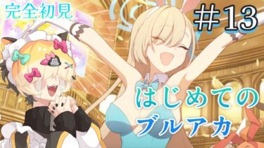 【＃13】はじめてのブルーアーカイブ　完全初見プレイ【ブルアカ】 #vtuber