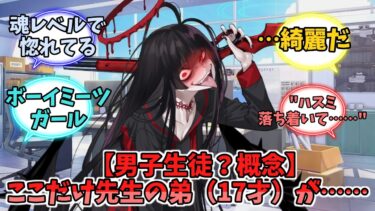【男子生徒？概念】ここだけ先生の弟（17才）が……【ブルーアーカイブ】【ブルーアーカイブ反応集】