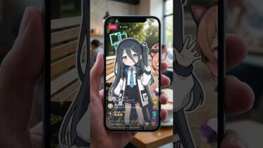Momoi Crashes Aris’s Live Stream 📱💥アリスのライブ配信に乱入したモモイ 📱💥