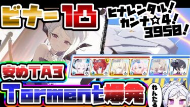 【簡易解説】チナトロ狙いTA 1凸その2 39,504,960 ビナー Torment 爆発 軽装備 屋外 大決戦 【ブルアカ】