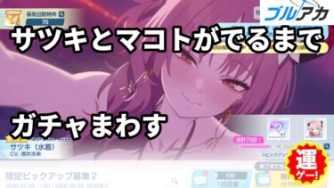 【ブルアカ】新ガチャでるまで引く配信【ブルーアーカイブ】
