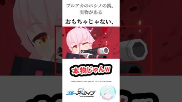 ブルアカのホシノの銃、実物がある