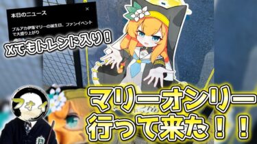 【ブルアカ】マリー好きが集う地、マリーオンリーイベントに行ってきました！【雑談配信】