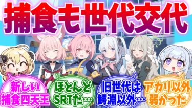 そろそろ世代交代？新旧捕食四天王への反応集【ブルーアーカイブ/ブルアカ/反応集】
